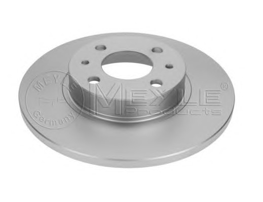 MEYLE 215 521 0046/PD: Bremseskive foraksel, Ø: 257mm, fuldstændigt, Ø: 257mm, Krom-(VI)-fri passivering, ORIGINAL Quality