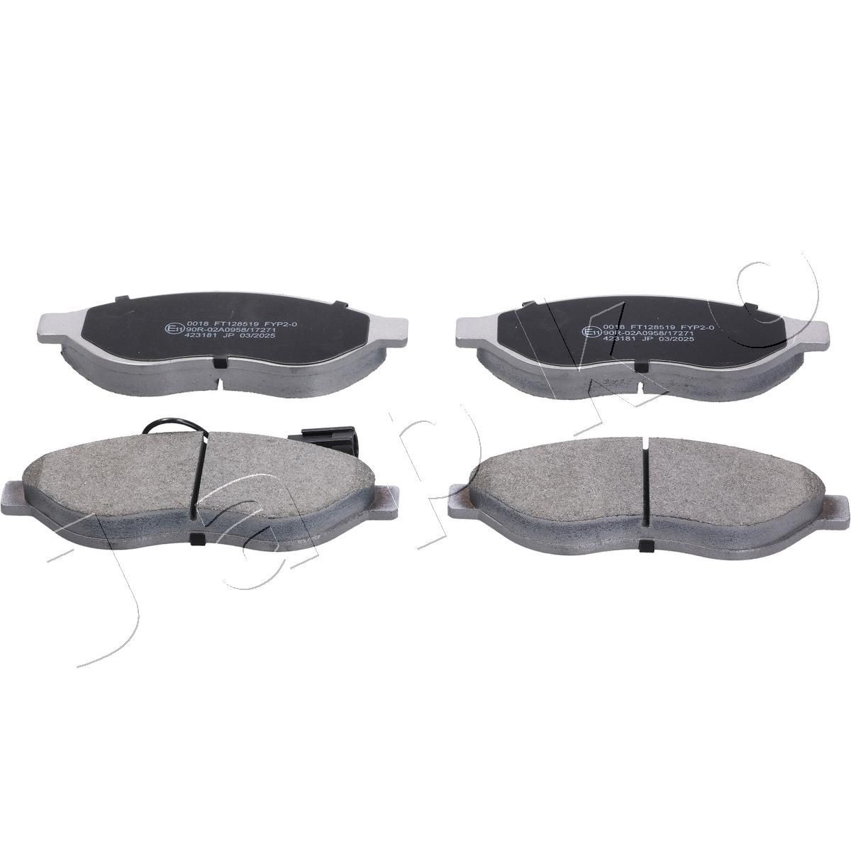 JAPKO 500018: Remblokken Vooras