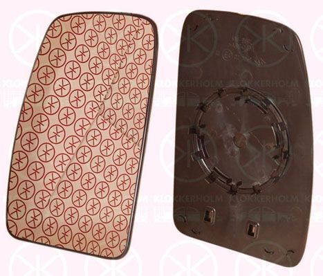 KLOKKERHOLM 60881062: Spoguļstikls, Ārējais atpakaļskata spogulis