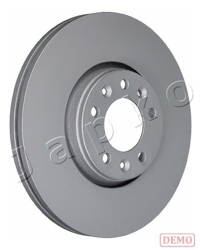 JAPKO 60927: Bremsscheibe Vorderachse, Ø: 281mm, Belüftet, Ø: 281mm