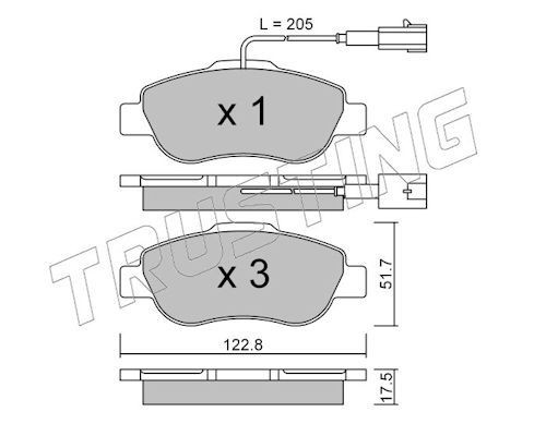 TRUSTING 654.1: Remblokken