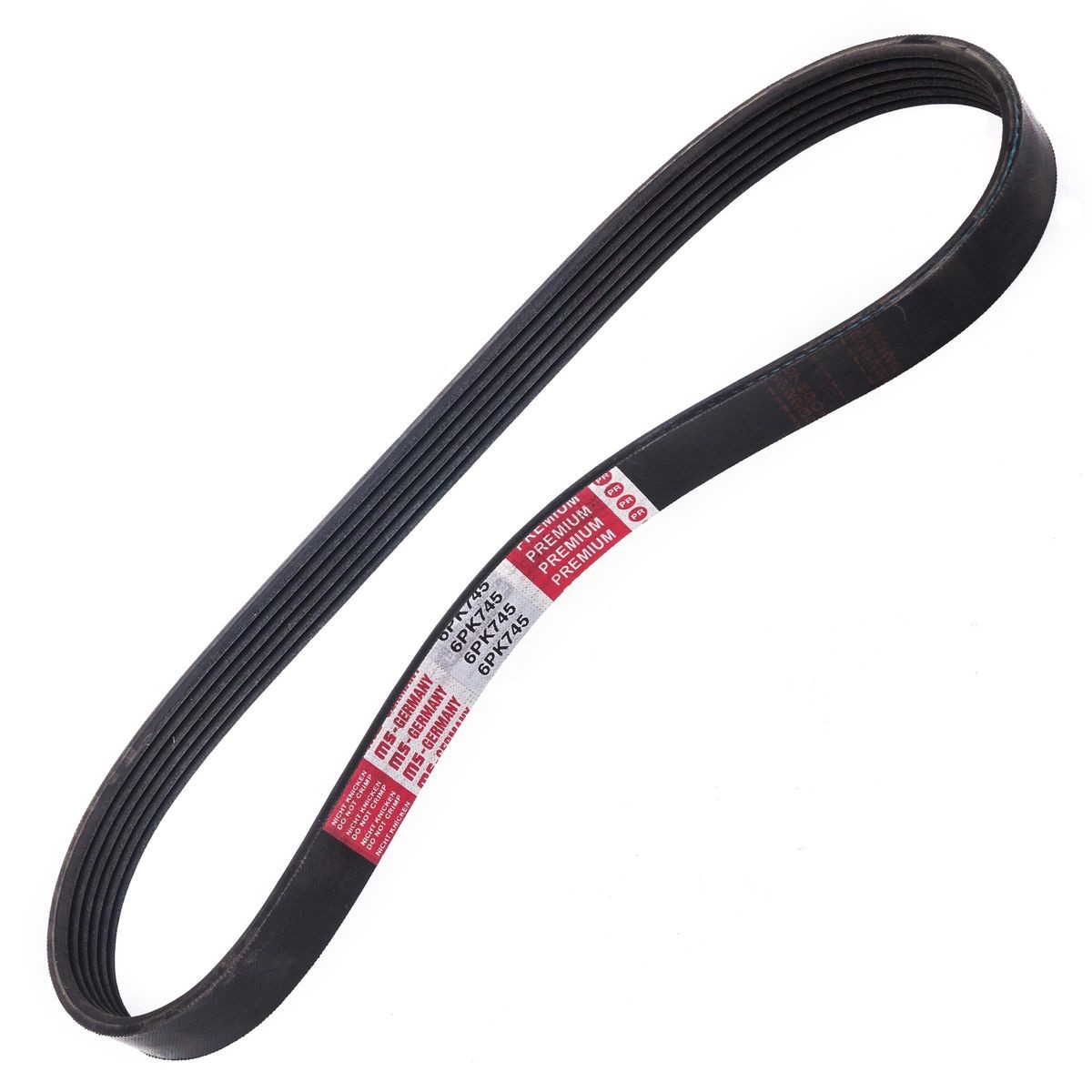 MASTER-SPORT 6PK745-PCS-MS: Soonrihm 745mm, Ribide arv: 6