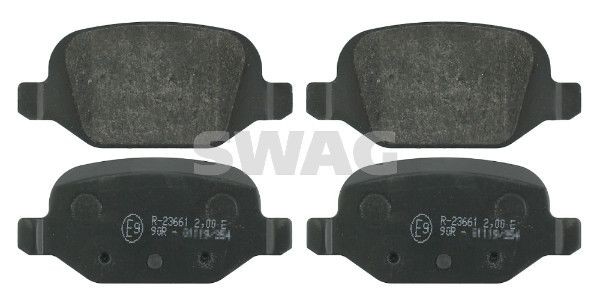SWAG 70 91 6370: Bromsbelägg Bakaxel