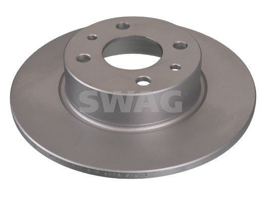 SWAG 70 93 6830: Bremsscheibe Hinterachse, Ø: 251mm, voll, Ø: 251mm, beschichtet
