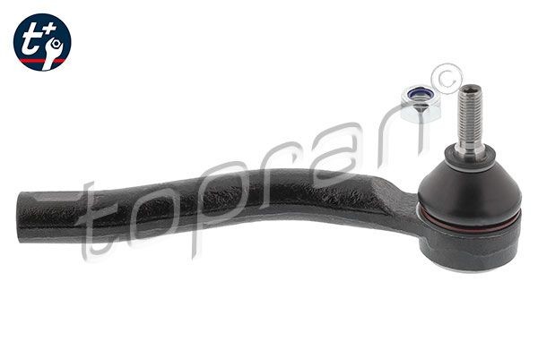 TOPRAN 701 451: Накрайник на напречна кормилна щанга на предната ос отдясно, 181mm, с гайка, t+