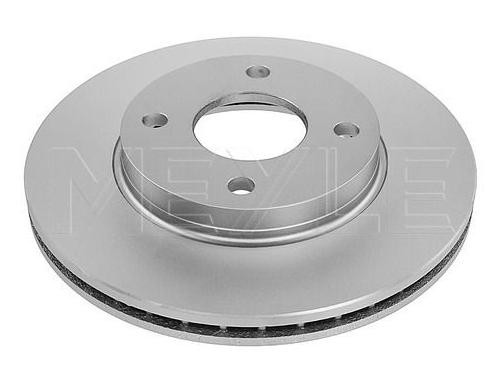 MEYLE 715 521 7002/PD: Bremsscheibe Vorderachse, Ø: 258mm, Belüftet, Ø: 258mm, Chrom-(VI)-freie Passivierung