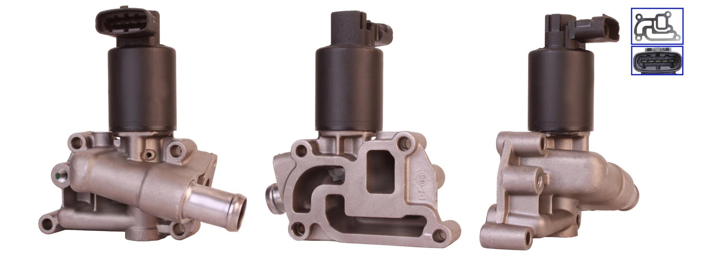 DRI 717720009: Venttiili, pakokaasun kierrätys Tiivisteillä