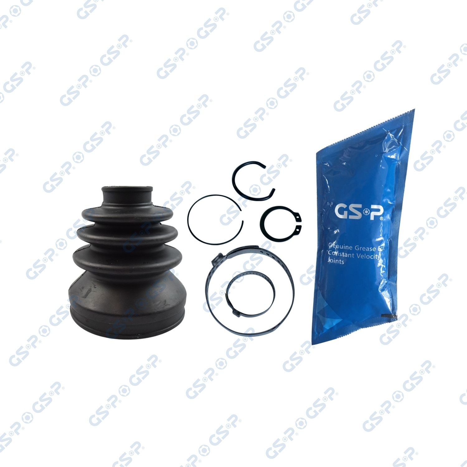 GSP 760178: Asmanchetten set Versnellingsbak zijde, Vooras, Polychloropren (Neopren)