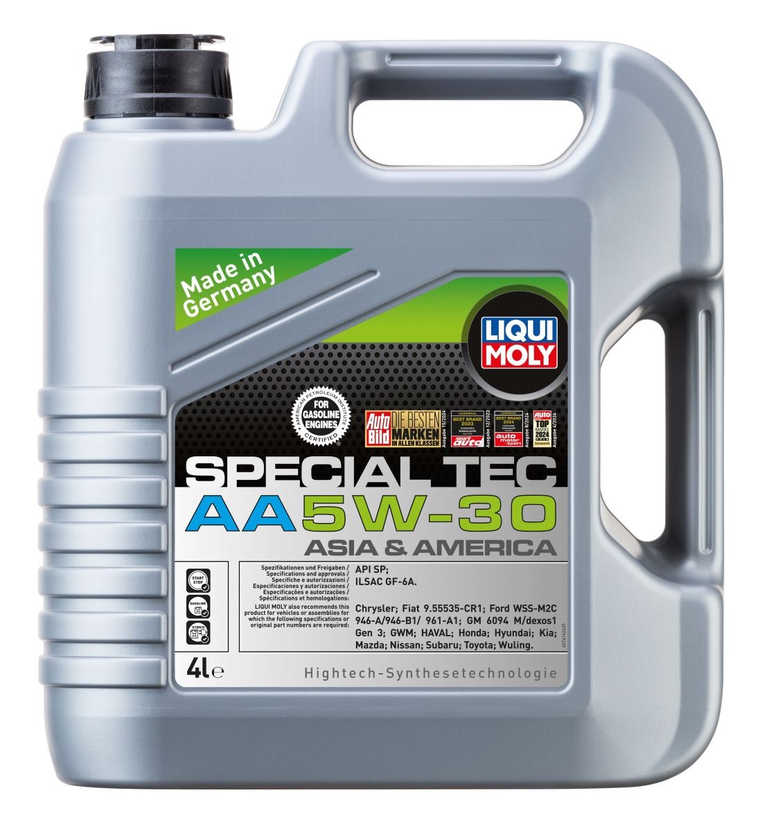 LIQUI MOLY 7616: Motorový olej Special Tec AA 5W-30 4l, 5W-30 Special Tec, AA