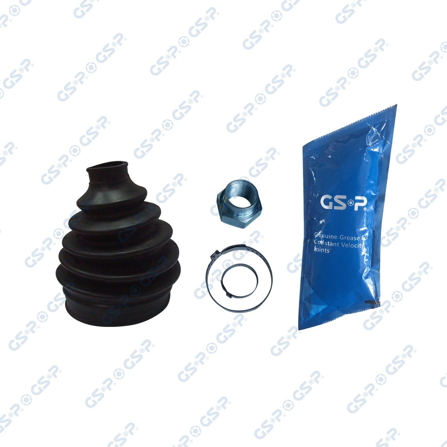 GSP 780105: Asmanchetten set Wielzijde, Vooras, Polychloropren (Neopren)