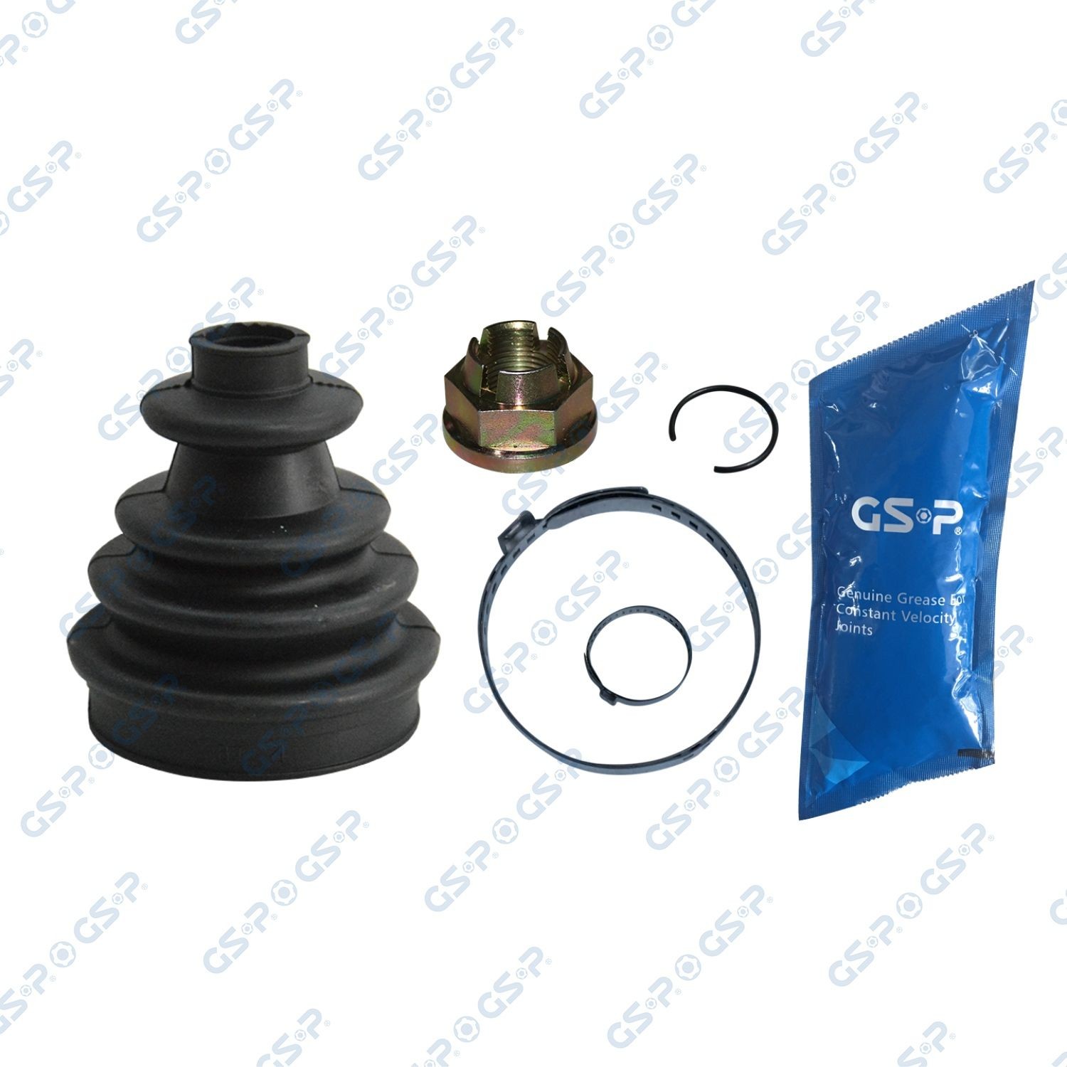 GSP 780414: Asmanchetten set Wielzijde, Vooras, Polychloropren (Neopren)