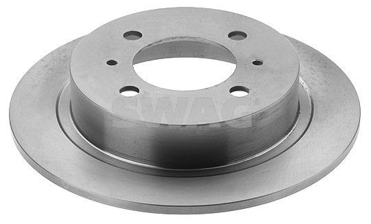 SWAG 82 91 5893: Bremseskive bagaksel, Ø: 234mm, fuldstændigt, Ø: 234mm, coatet