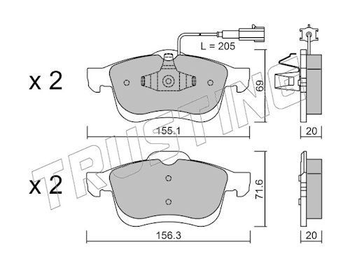 TRUSTING 840.1: Remblokken