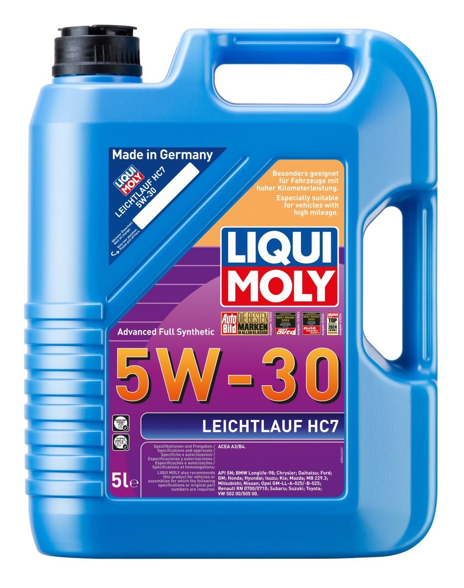 LIQUI MOLY 8542: Huile moteur Leichtlauf HC7 5W-30 5I, 5W-30 Leichtlauf, HC7