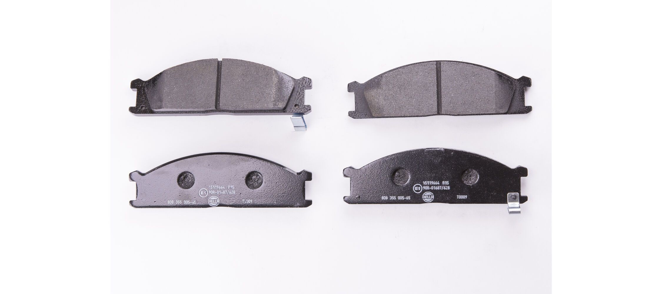 HELLA 8DB 355 005-651: Piduriklotsid