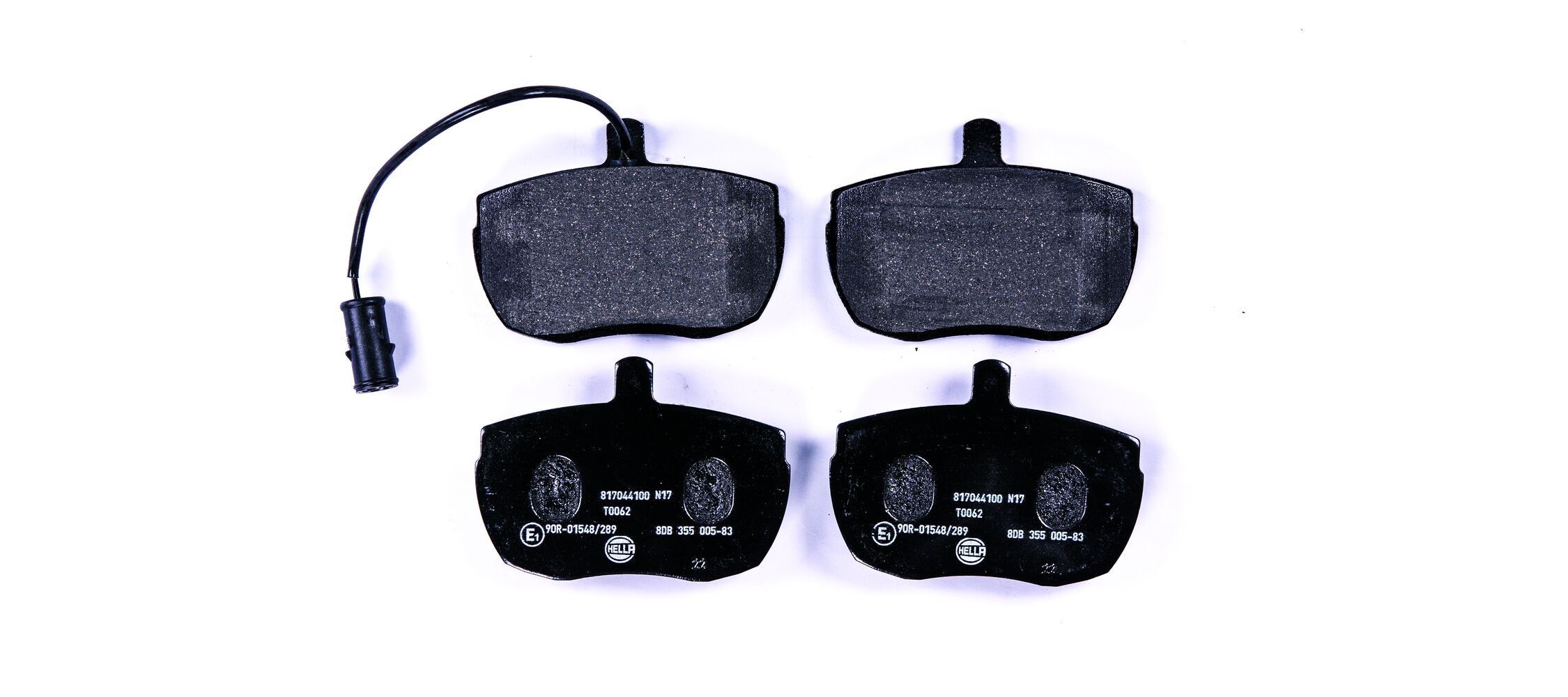 HELLA 8DB 355 005-831: Piduriklotsid