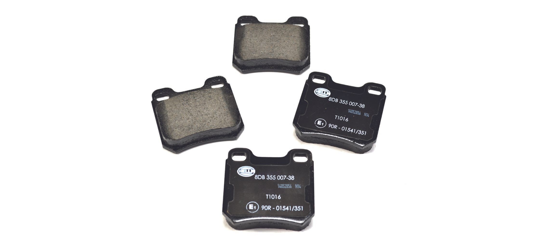 HELLA 8DB 355 007-381: Plaquettes de frein