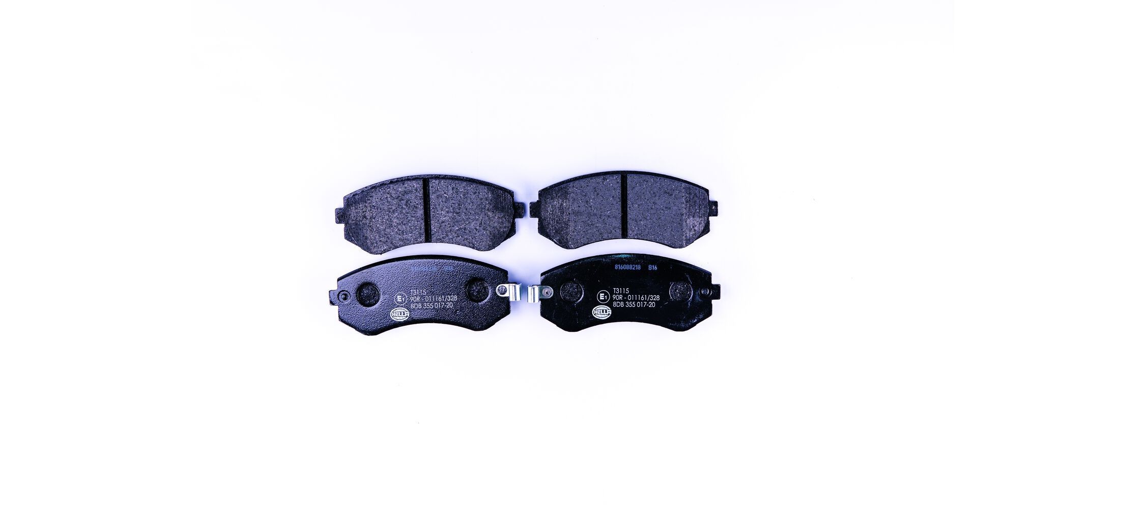 HELLA 8DB 355 017-201: Bremseklodser