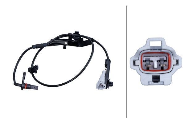 HELLA 8DD 355 100-501: Bromsskiva Ø: 284mm, ventilerad invändigt, Ø: 284mm, utan hjulvnav, utan hjulbultar