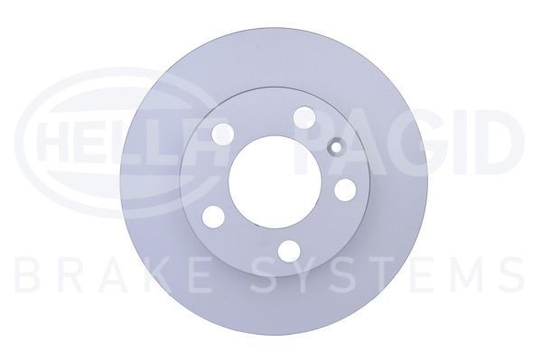 HELLA PAGID 8DD 355 105-411: Bromsskiva PRO Ø: 230mm, full, Ø: 230mm, belagd, utan hjulvnav, utan hjullager, utan hjulbultar