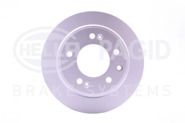 HELLA PAGID 8DD 355 118-861: Remschijf PRO Ø: 262mm, volledig, Ø: 262mm, Gecoat, Zonder wielnaaf, Zonder wiellager, Zonder wielbevestigingsbout