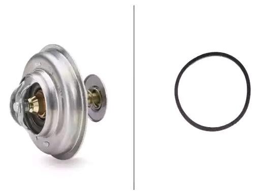 HELLA 8MT 354 778-101: Termostat chladenia 83°C, s tesnenim