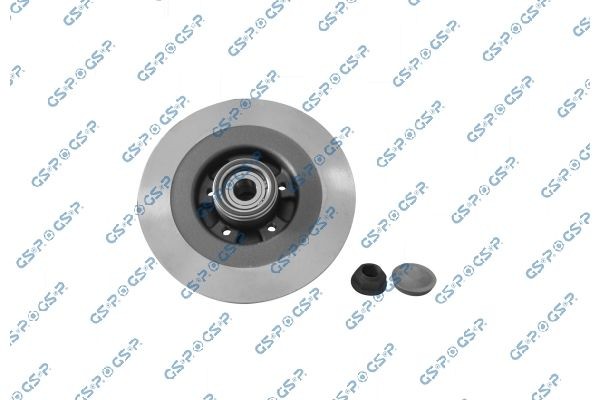 GSP 9230142K: Remschijf Achteras links, Achteras rechts, Ø: 300mm, volledig, Ø: 300mm, Met toebehoren, Met ingebouwde ABS sensor