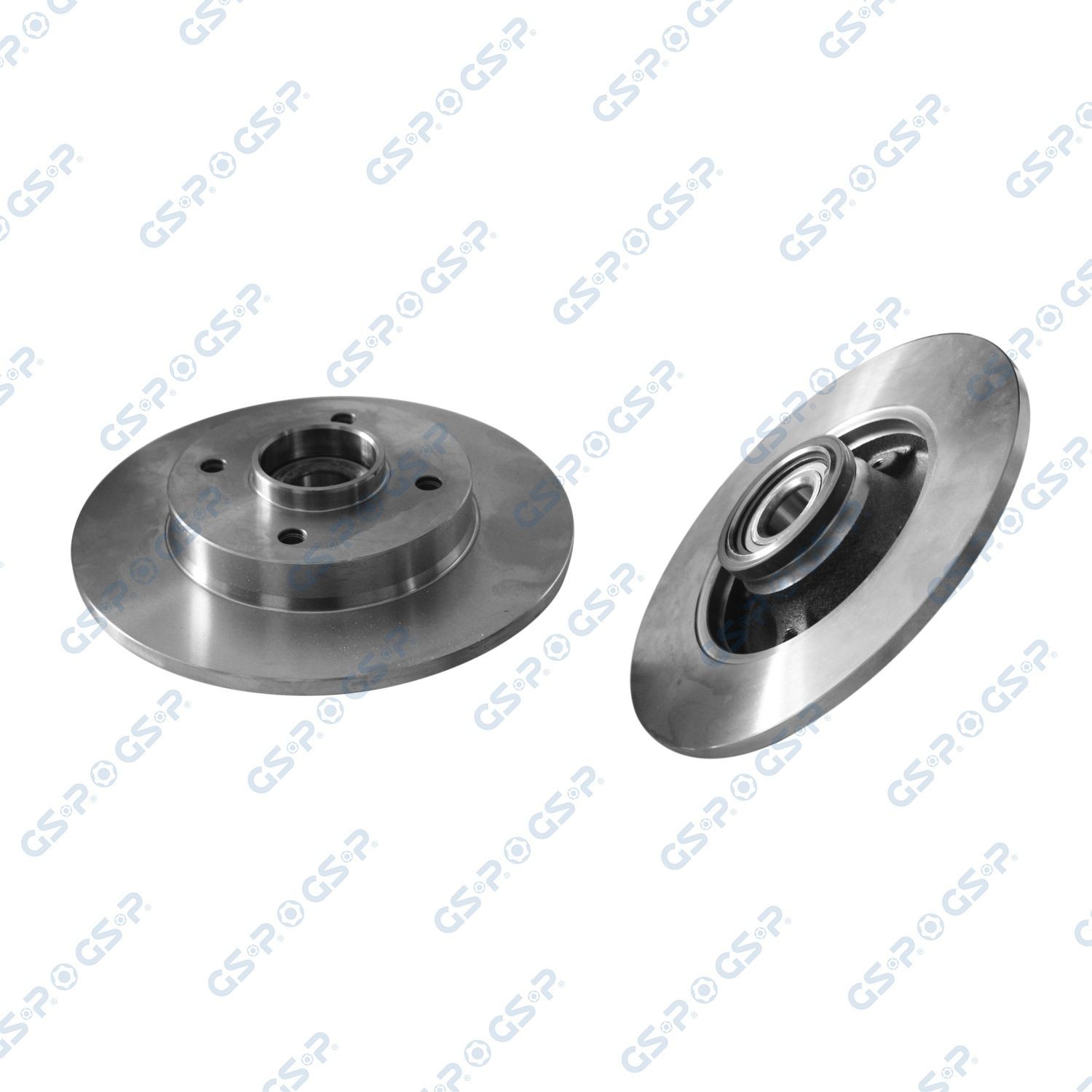 GSP 9230145: Bromsskiva Ø: 248,7mm, full, Ø: 248,7mm, utan tillbehör, med inbyggd ABS-sensor