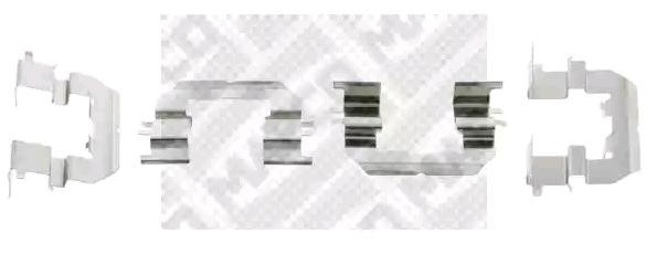 MAPCO 9321: Monteringssett, bremseklosser framaksel