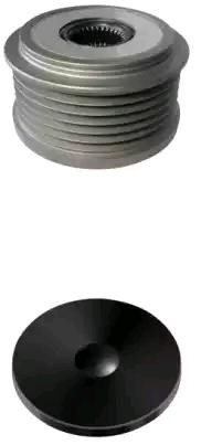 HELLA 9XU 358 038-821: Sistem roata libera, generator cu capac