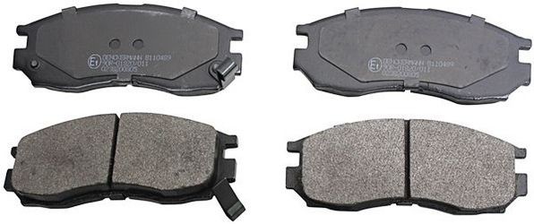 DENCKERMANN B110489: Bromsbelägg framaxel