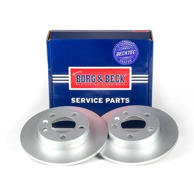 BORG & BECK BBD4065: Jarrulevy Ø: 232mm, täysi, Ø: 232mm, pinnoitettu