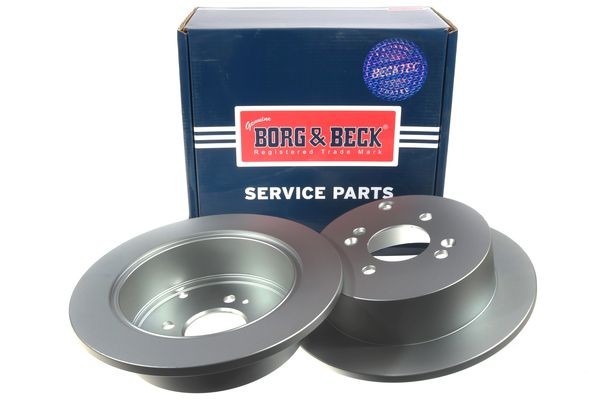 BORG & BECK BBD4578: Bremžu diski Ø: 262mm, pilnīgi, Ø: 262mm, pārklāts