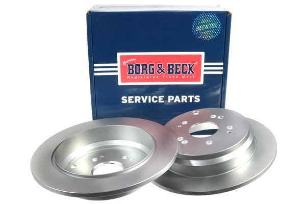 BORG & BECK BBD4610: Disque de frein Ø: 302mm, plein, Ø: 302mm, revêtu