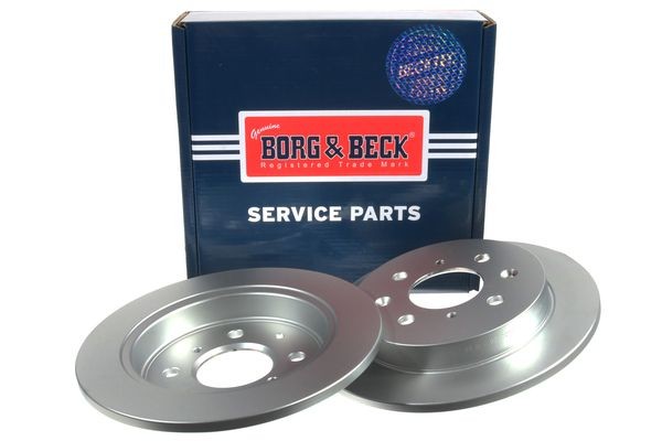 BORG & BECK BBD5172: Bromsskiva Ø: 239mm, full, Ø: 239mm, belagd