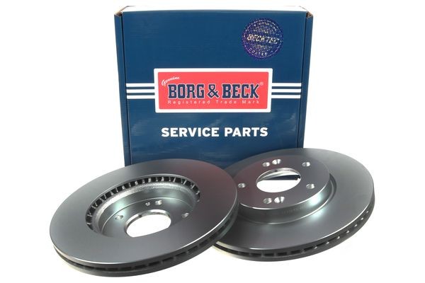 BORG & BECK BBD5278: Remschijf Ø: 280mm, Geventileerd, Ø: 280mm, Gecoat