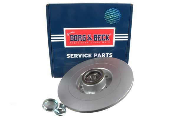 BORG & BECK BBD5839S: Bromsskiva Ø: 300mm, ventilerad, Ø: 300mm, belagd, med spår, med ABS-sensorring, med hjullager