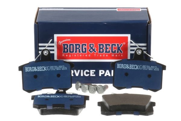 BORG & BECK BBP1503: Juego de pastillas de freno
