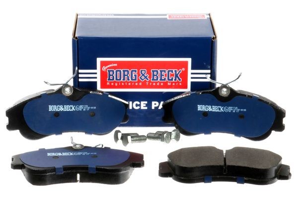BORG & BECK BBP1725: Bromsbelägg