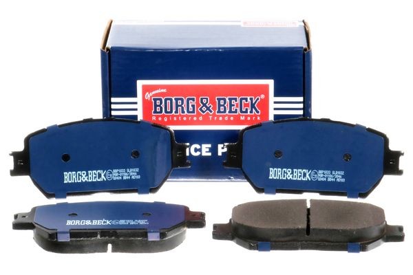 BORG & BECK BBP1833: Fékbetét készlet, tárcsafék