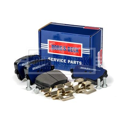 BORG & BECK BBP2044: Bromsbelägg