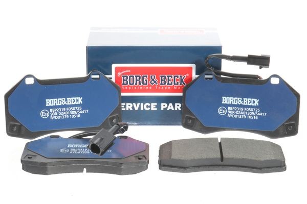 BORG & BECK BBP2319: Bremsbeläge
