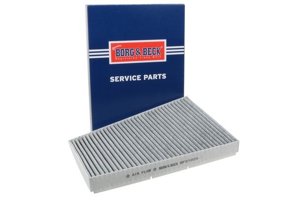 BORG & BECK BFC1025: Filtrs, Salona telpas gaiss Aktivētās ogles filtrs