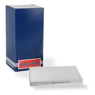 BORG & BECK BFC1253: Interieurfilter Stoffilter