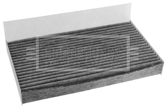 BORG & BECK BFC1275: Filtre d'habitacle Filtre à charbon actif