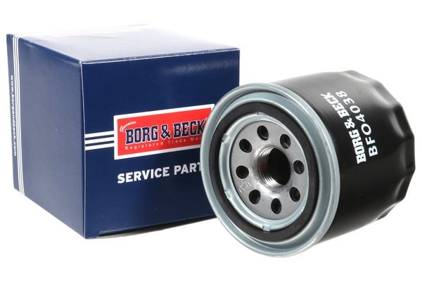 BORG & BECK BFO4038: Filtro olio con una valvola blocco arretramento
