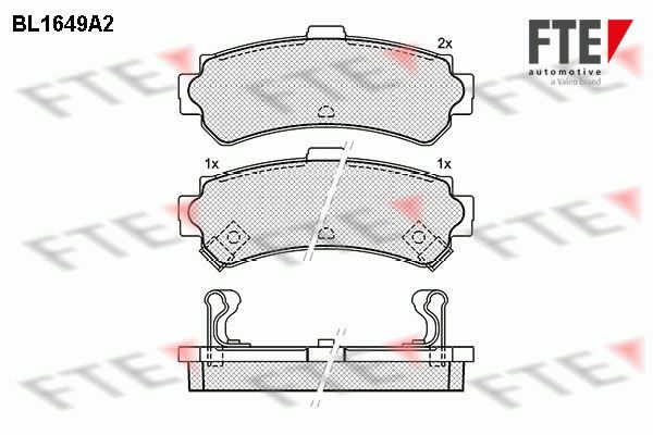 FTE BL1649A2: Bremseklodser