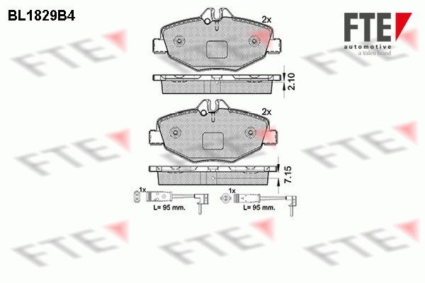 FTE BL1829B4: Remblokken