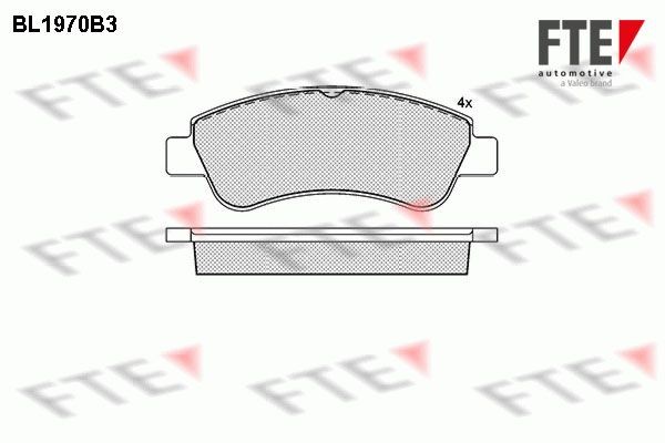 FTE BL1970B3: Remblokken