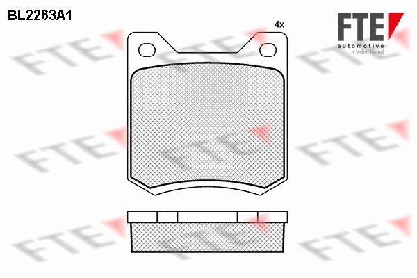 FTE BL2263A1: Remblokken